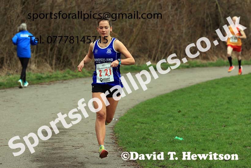 Senior Women, Veteran Women (Over-35) and Veteran Men 2024 NECAA Road Relays Champs., Hetton Lyons Country Park, Hetton le Hole, County Durham. Photo: David T. Hewitson/Sports for All Pics
